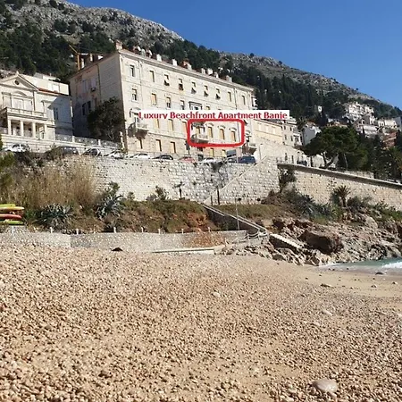 Luxury Beachfront Banje Lägenhet Dubrovnik