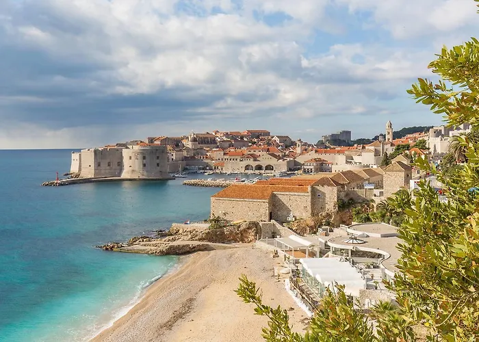 Luxury Beachfront Banje Lägenhet Dubrovnik
